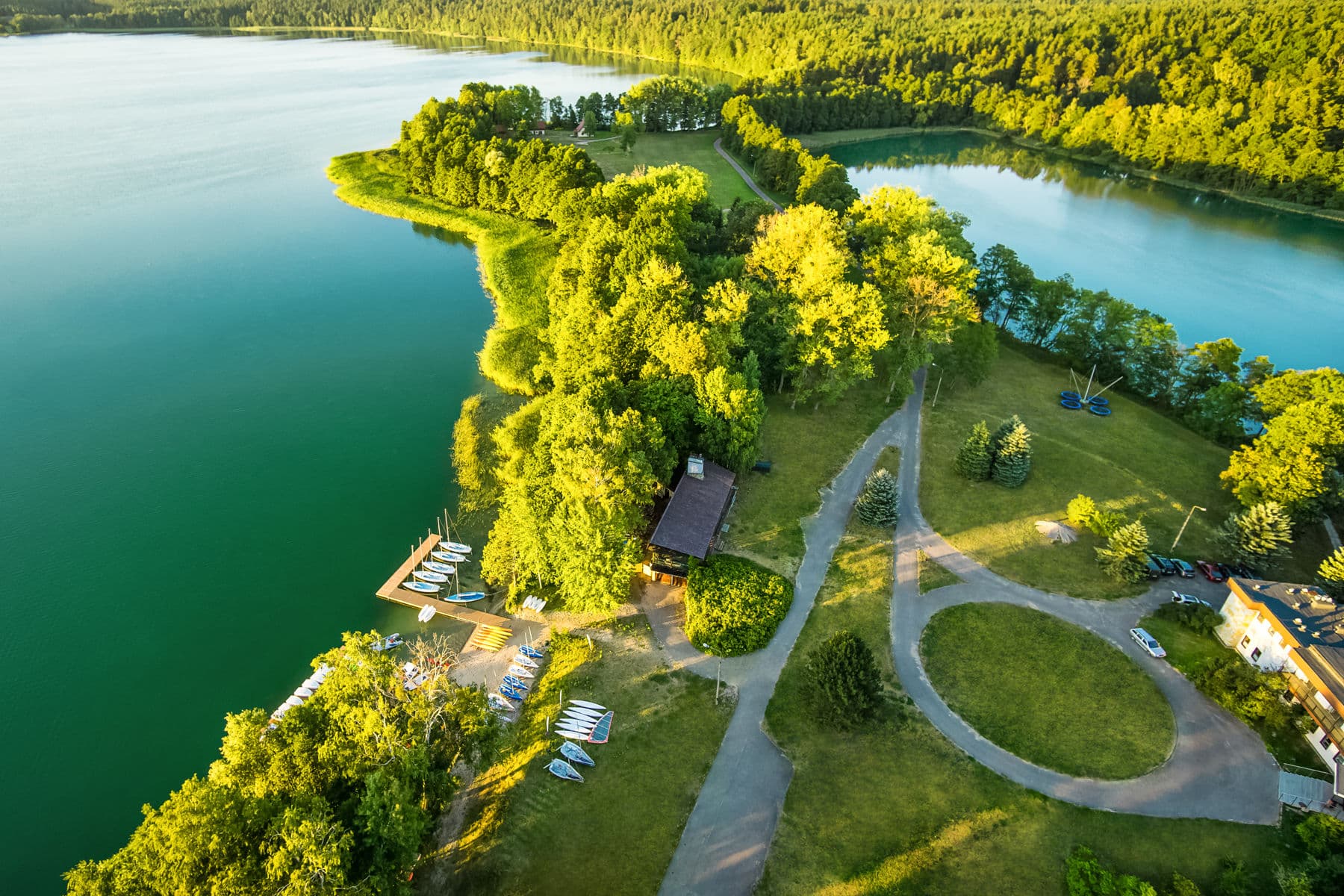 Przystań na półwyspie Lalka